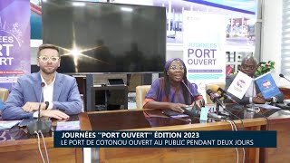 Journée quotPort Ouvertquot édition 2023  Le Port de Cotonou ouvert au public pendant deux jours [upl. by Onstad719]