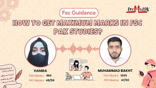 How to get maximum marks in Fsc Pak Studies  Fsc Guidance Webinar Series Episode 4 PreMedPK [upl. by Zilef]