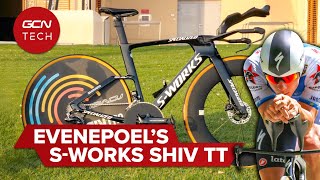 Remco Evenepoel’s Specialized SWorks Shiv TT  WorldTour Pro Bike [upl. by Grindlay]