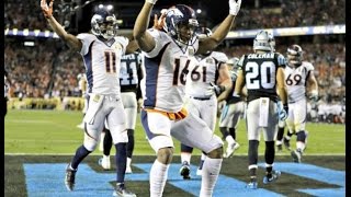 Peyton Mannings Last Pass 2 pt Conversion Clinches SB 50 [upl. by Innattirb]