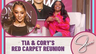 Tia Mowry amp Cory Hardrict Red Carpet Moment  Sherri Shepherd [upl. by Attenyt765]