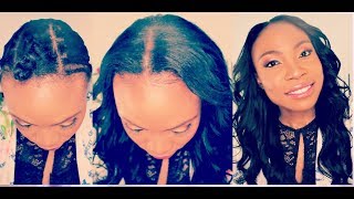 Hairstyle  pose de tissage ouvert soimême [upl. by Bevon]