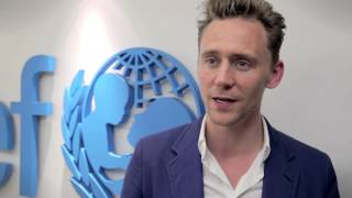 Tom Hiddleston tells us about Living Below The Line [upl. by Cherian]