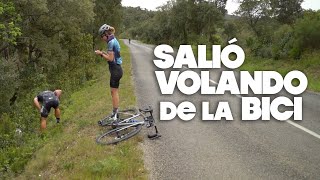 SALIÓ VOLANDO de la BICI pero vivió 💀  Valentí Sanjuan [upl. by Tnecnivleahcim840]