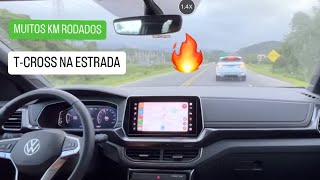 🔥 Viagens VW TCross Highline 250 TSI 20242025 l Teste de Longa Duração [upl. by Neau]