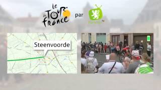 LE TOUR DE FRANCE EN FLANDRES [upl. by Tankoos]