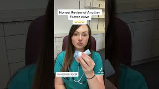 Honest review of a Mucus Clearance Device Flutter Valve by a respiratory therapist copd breathe [upl. by Shaner427]