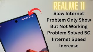 Realme 11 Internet Not Working Pubg And FreeFire MS Ping Problem Solved [upl. by Scully]