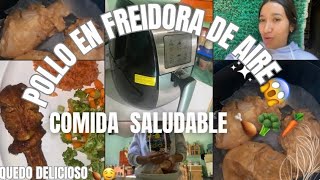 PREPARANDO POLLO EN FREIDORA DE AIRE😱🍗Quedo Delicioso 🤤Liseth Calderon 🎀🧸 [upl. by Stacie524]