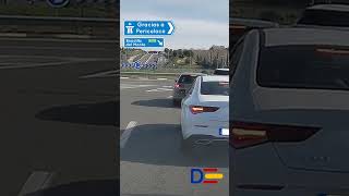 Alcance en rotonda  Dashcams España [upl. by Arzed]