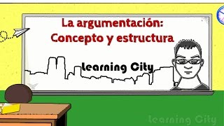 La argumentación concepto y estructura [upl. by Sturdivant]