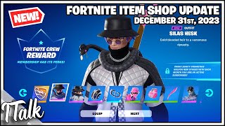 NEW SILAS HESK SET Fortnite Item Shop December 31st 2023 Fortnite Battle Royale [upl. by Brahear]