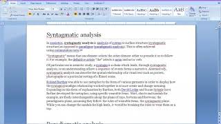 Syntagmatic and Paradigmatic Analysis in Urdu [upl. by Ramberg]