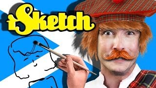 Scottish Toby Plays iSketch [upl. by Fasa889]