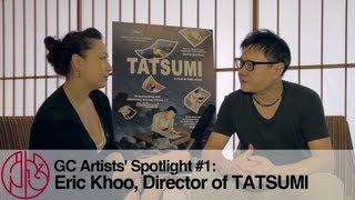 GC Artists Spotlight 1 Eric Khoo Director of TATSUMI [upl. by Eanod]