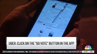 Uber Lyft offer discounted rides to get to polling places [upl. by Ulphia]