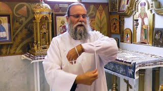 Vesting of the Priest before the Divine Liturgy [upl. by Ativoj]