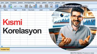 SPSS ile Kısmi Korelasyon Analizi Basit ve Anlaşılır Bir Şekilde [upl. by Berstine]