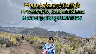 Mono Lake an Unusual Lake Along Route 395 [upl. by Amlas354]