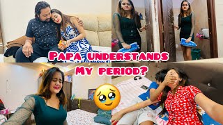 Every Father must understand Daughters Period I Got periods Between 12th Boards Exam Bindass Kavya [upl. by Ainotahs84]