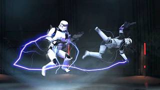 Euphoria Ragdoll Physics amp NPC Wars Compilation  STAR WARS FORCE UNLEASHED 2 [upl. by Nedyrb]