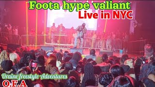 Foota Hype keep the crowd Entertained at amazura Before Valiant live performance [upl. by Zetram53]