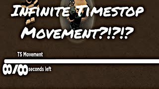 I Got Infinite Timestop Movement in Jojo Timestop Battlegrounds [upl. by Enilkcaj]