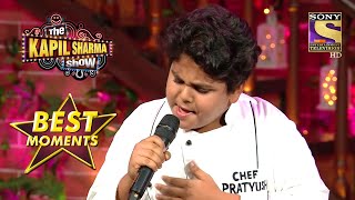 The Kapil Sharma Show  Pratyush Ke Iss Rendition Ne Kheench Liya Sabka Attention  Best Moments [upl. by Ellenohs]