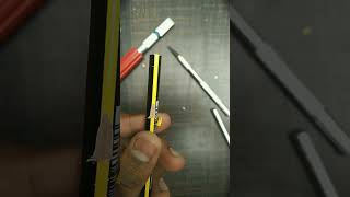 i carve a cute letters J❤P on pencil pencilart pencil carving shortvideo pencilcarving [upl. by Sivla]