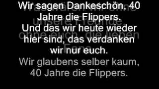 Die Flippers  Wir sagen Danke schön 40 Jahre [upl. by Naloj]