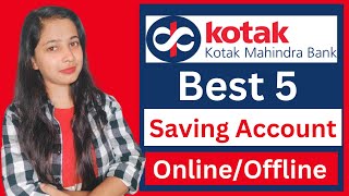 Best Saving account In Kotak bankKotak 811 811 Edgekotak zero balance bank account [upl. by Chariot907]