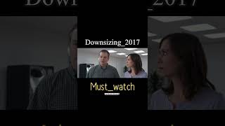 Downsizing Hollywood movies explained in hindi  So little population world fantasy fiction movie [upl. by Bradford]