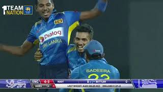 Sri Lanka beat England by 219 runs  5th ODI Highlights [upl. by Vaules553]