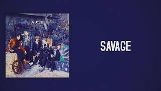 ACE  SAVAGE Slow Version [upl. by Noemis]