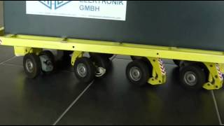 8 Axle Demo Truck with MOBIL ELEKTRONIK MultiAxle SteerbyWire System [upl. by Ralat]