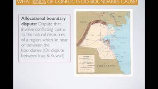 APHG44 What are the different types of boundary disputes [upl. by Ehc]