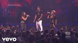 J Cole  Crooked Smile Live at iHeartRadio Music Festival [upl. by Ekram]