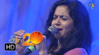 Sunitha Performance Anathineya Raa Song in Tirupathi ETV  20 Celebrations [upl. by Nedla]