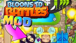 Bloons TD Battles Mod  PLAYING VS KSI ZOELLA PEWDIEPIE amp MASTEROV  BTD Battles Hack  Mod [upl. by Fasta]