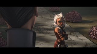 Star Wars The Clone Wars  Ahsoka Tano amp Lux Bonteri 1080p [upl. by Assilam684]