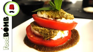 213 Caprese salade maken [upl. by Anairdna]