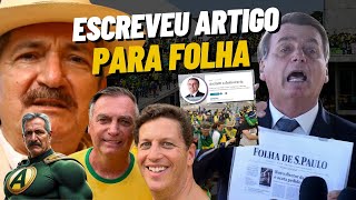 BOLSONARO CANCELA SALLES E VIRA COLUNISTA DA FOLHA [upl. by Marek382]