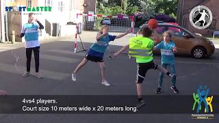 Street Handball Event Bramming How to play with fairplay rules [upl. by Edgar728]