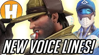 Overwatch Voice Lines  Fastball Zenyatta Sherlock McCree  Blizzcon Giveaway  Hammeh [upl. by Emerick]