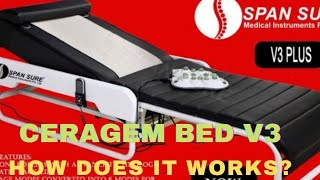 CERAGEM BED V3 HOW DOES IT WORKS Vlog31 THERAPEUTIC MASSAGER💗 [upl. by Bartley]