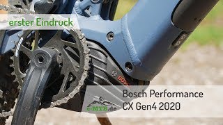 erster Eindruck Bosch CX Gen4 2020 [upl. by Ainimreh]