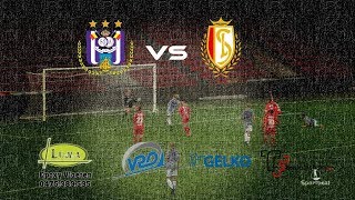 RSC Anderlecht vs Standard 4 0 verslag Sportbeat [upl. by Magnuson]