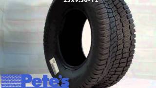 Carlisle Turf Master Lawn Tractor Tire 23x95012 [upl. by Lrat]