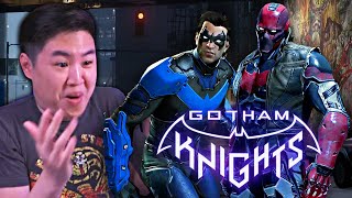 Gotham Knights  NEW Nightwing amp Red Hood Gameplay Trailer REACTION [upl. by Hamitaf770]