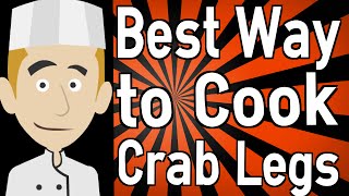 Best Way to Cook Crab Legs [upl. by Aneekal]